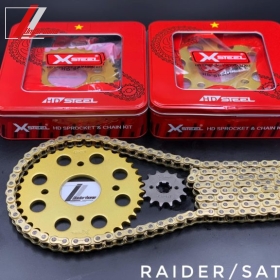 Nhông sên dĩa X1R Raider/Satria